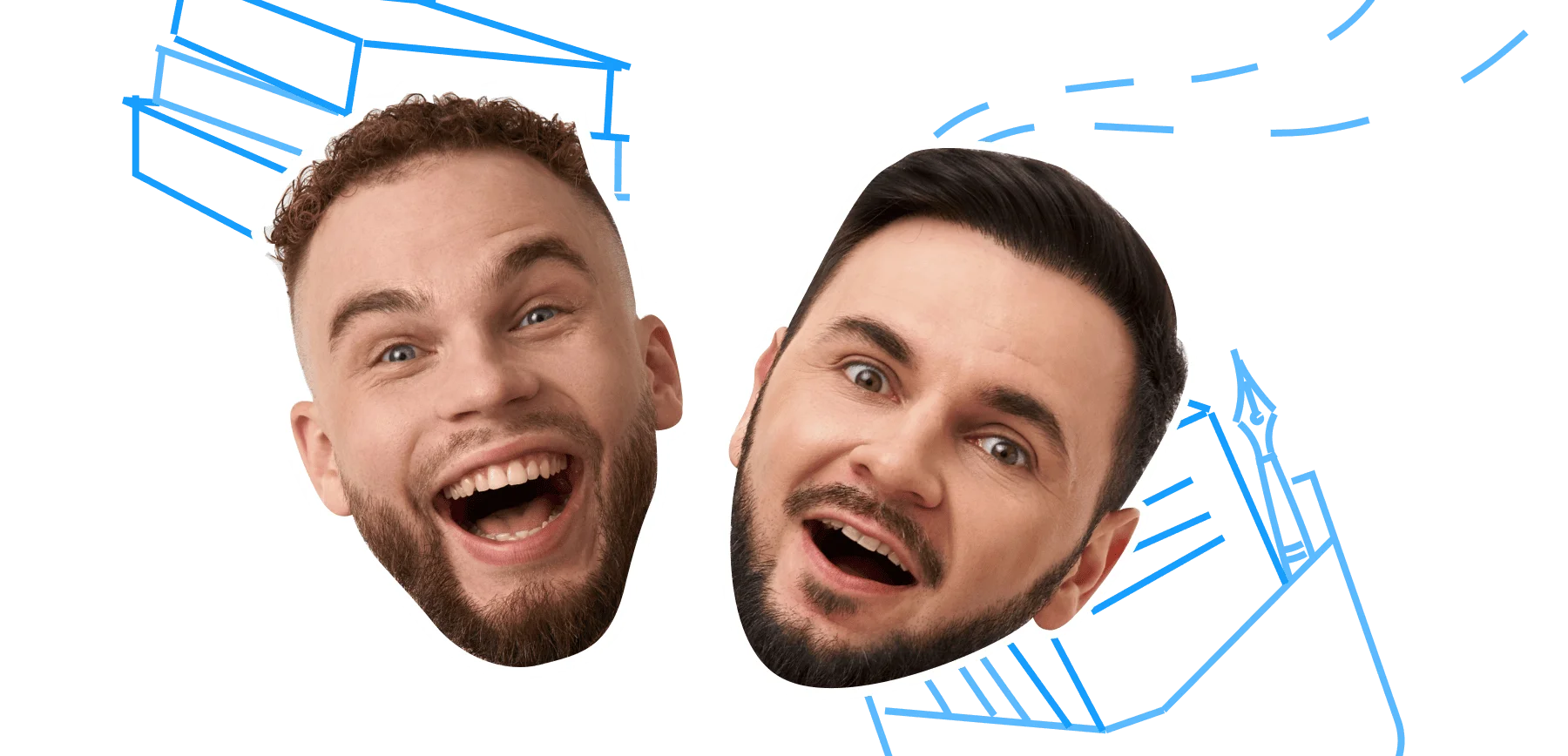 Преподы 100Б Ильич и Артём Имаев