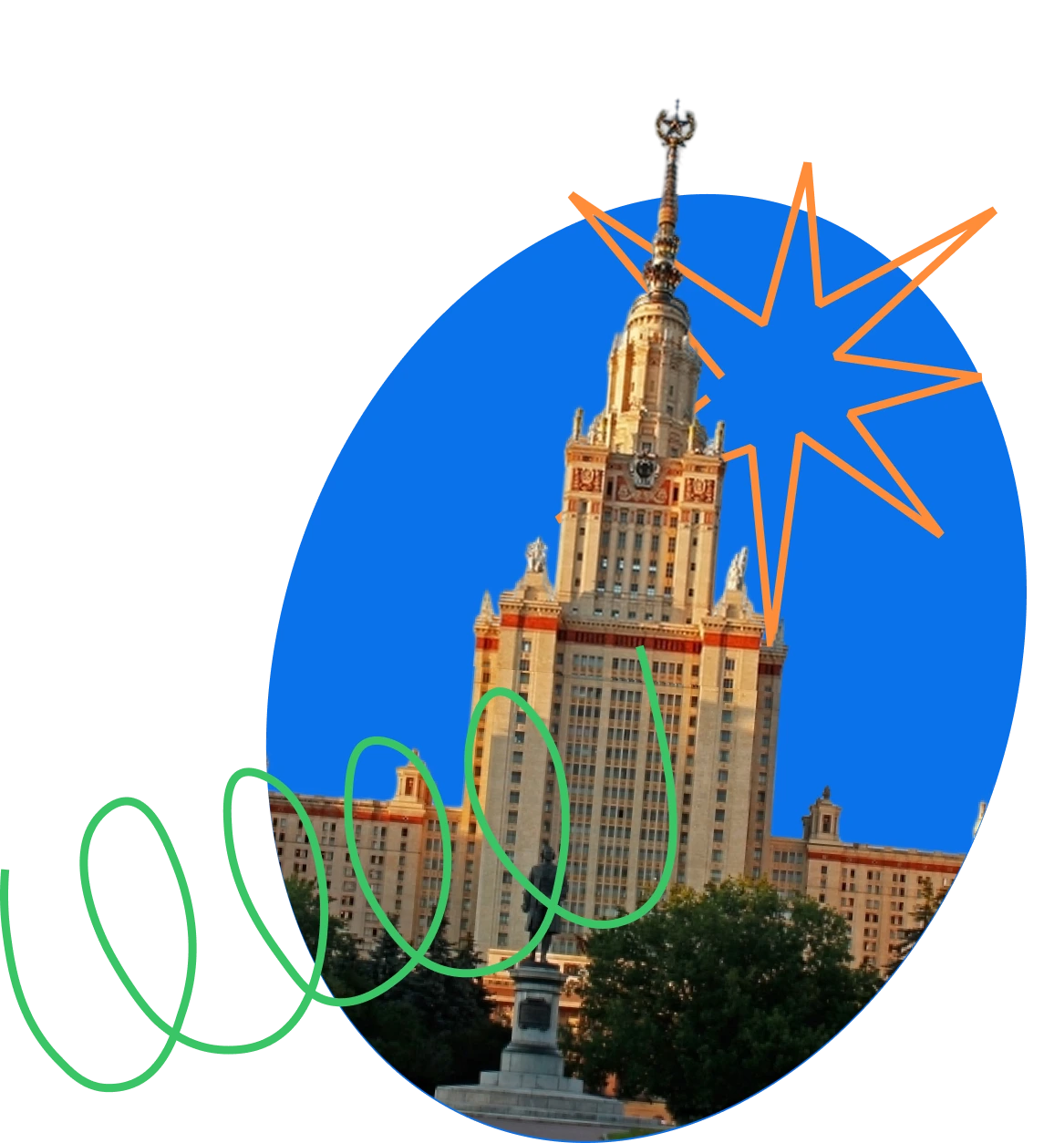 Главное здание МГУ