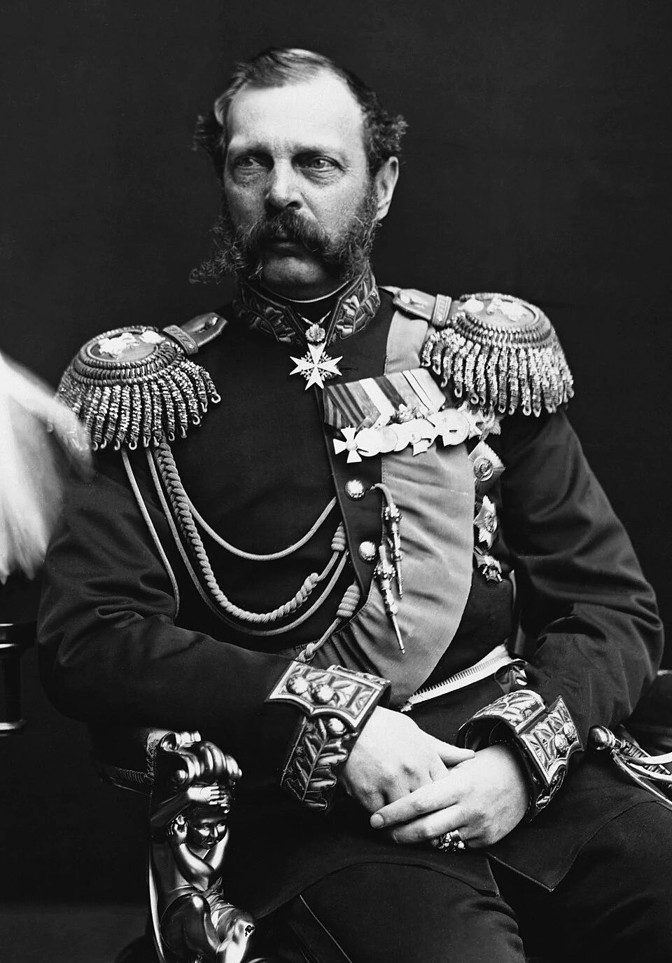 Портрет Александра II, императора России и инициатора Великих реформ.