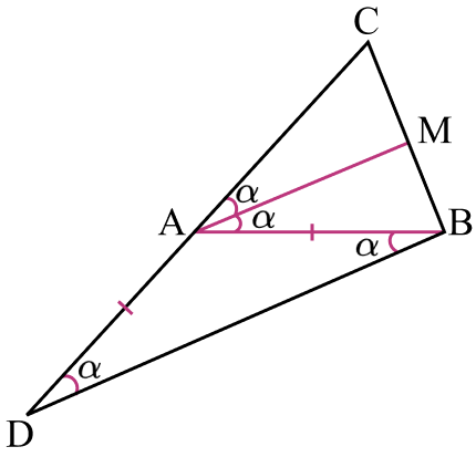 Биссектриса и параллельные прямые