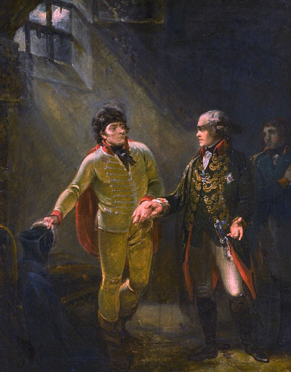 Император Павел I дарует свободу военнопленному польскому генералиссимусу Тадеушу Костюшко