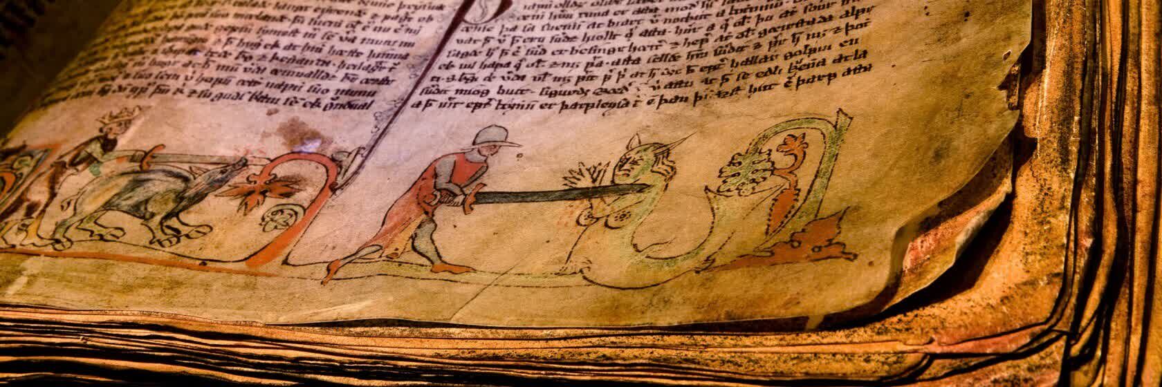Средневековая книга на пергаменте как письменный исторический источник эпохи.