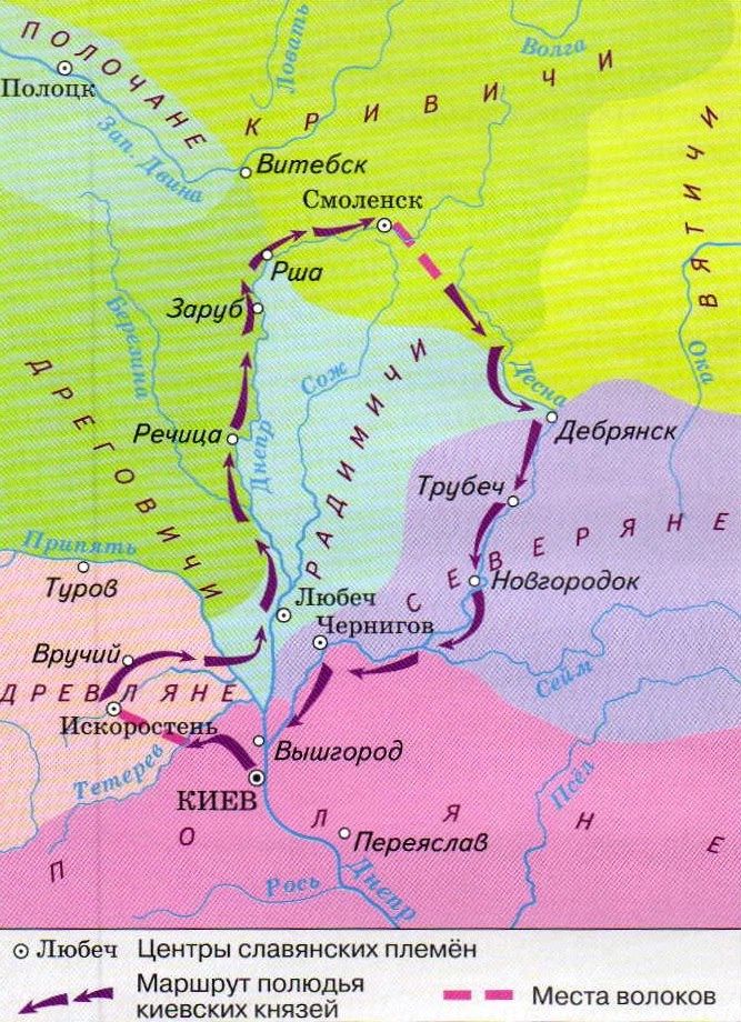 Маршрут полюдья