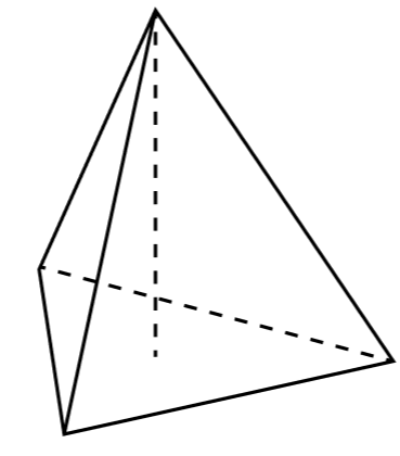 Определение высоты треугольной пирамиды