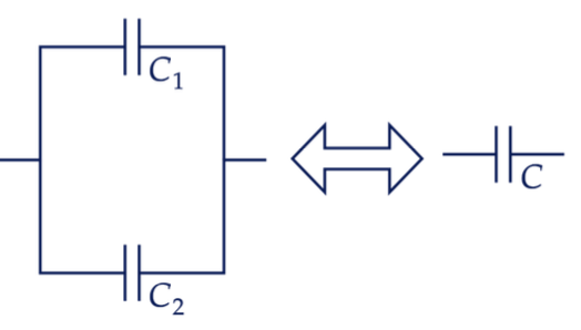 Параллельное соединение конденсаторов 2