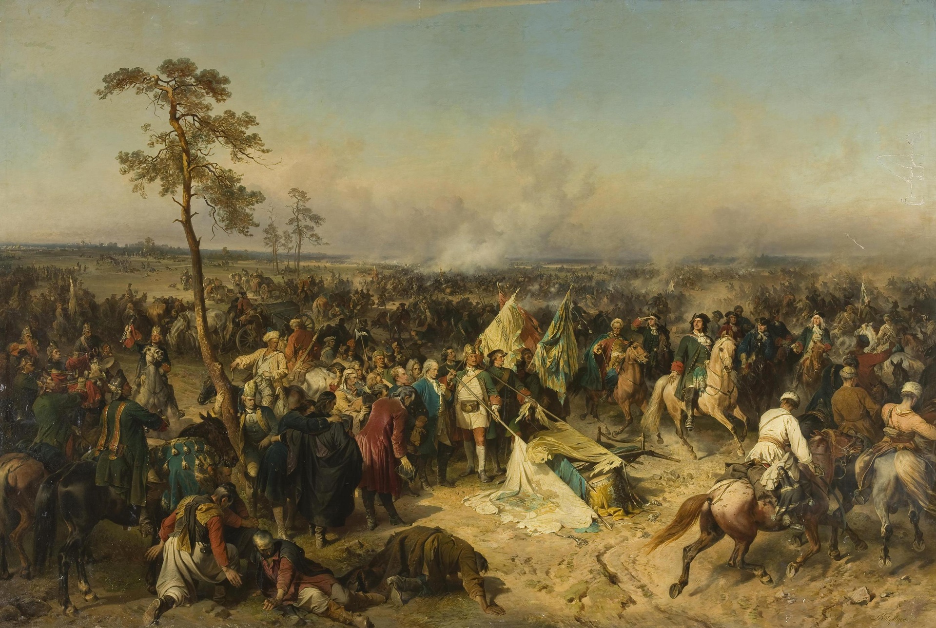 «Полтавская битва», А. Е. Коцебу