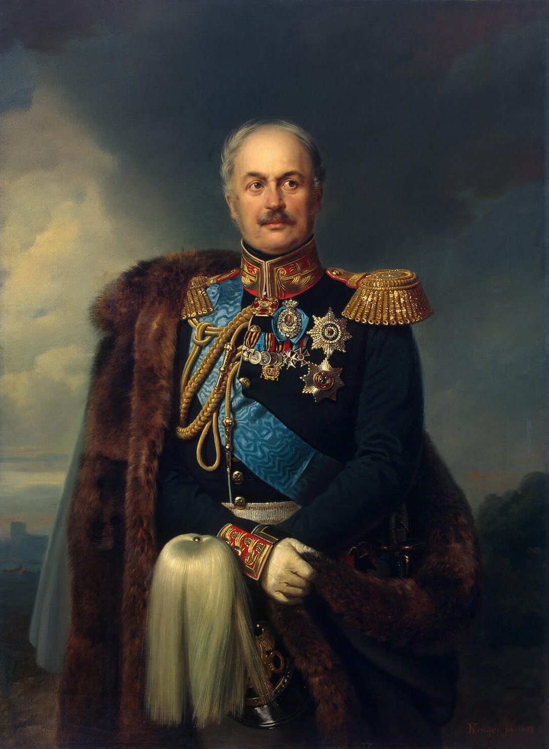Портрет П.Д. Киселева. Франц Крюгер..jpg