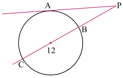 Разбор задачи ОГЭ и ЕГЭ с квадратом касательной окружности