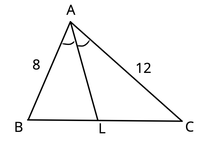 Решение примера с биссектрисой