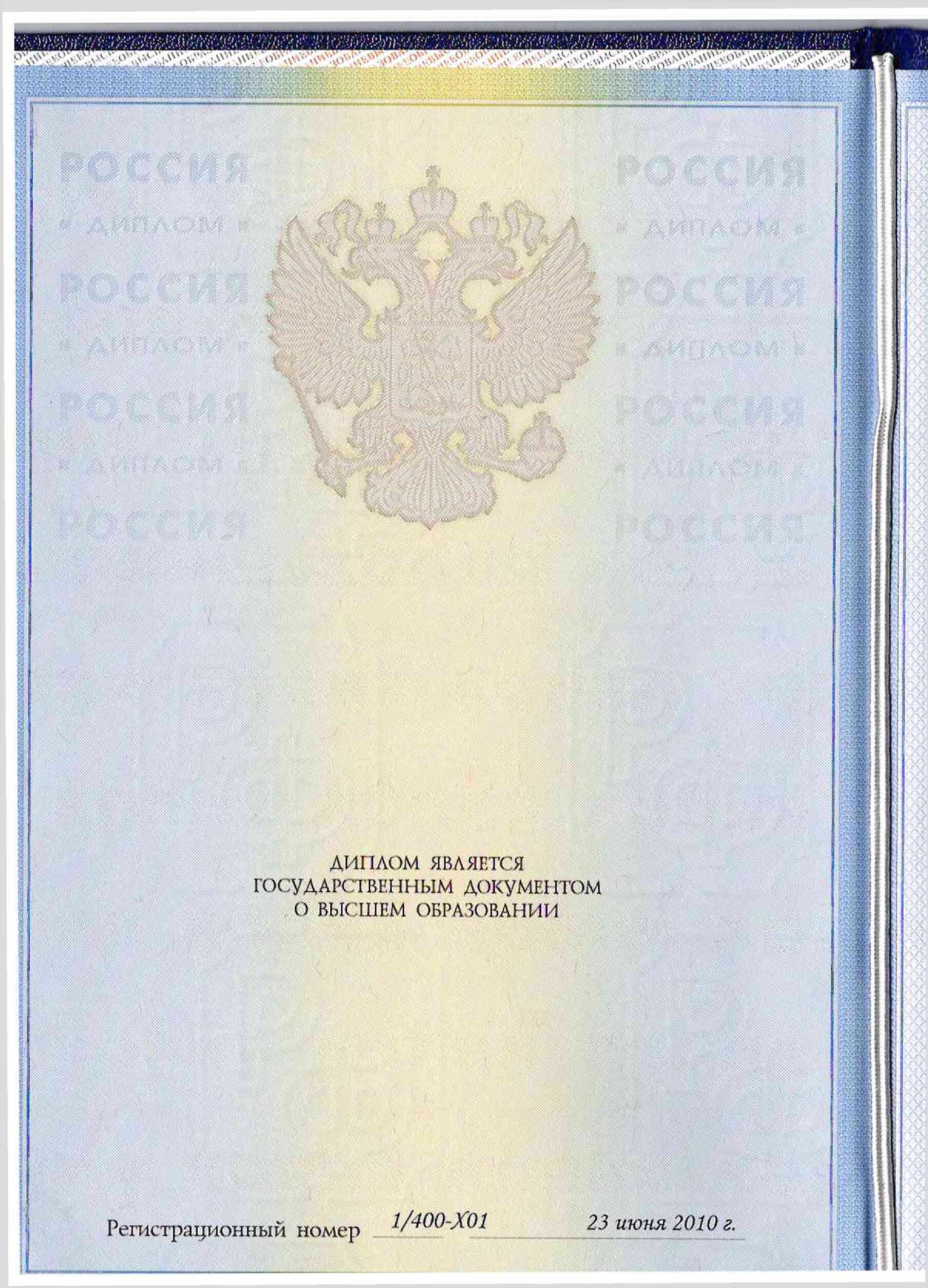 Диплом СФУ Любови Роговой