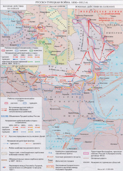 Русско - турецкая война 1806 - 1812 гг