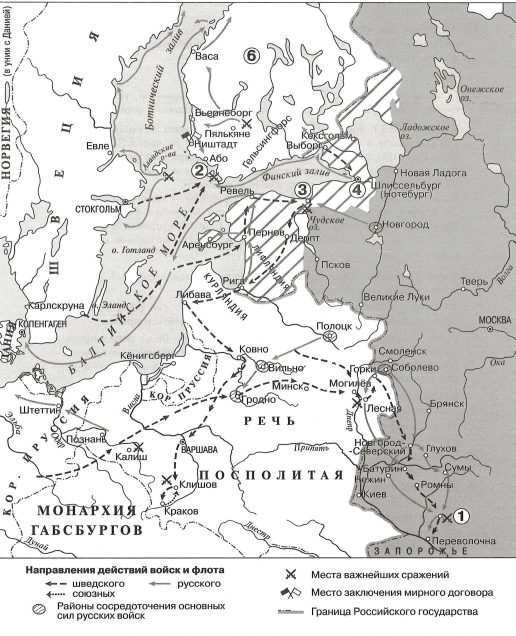 Северная война 1700–1721 гг