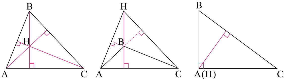 Свойство высоты треугольника 1