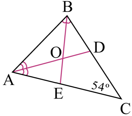 Треугольник и его элементы. Пример 2