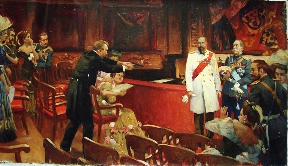 «Убийство Столыпина Богровым в Киевском оперном театре», Диана Несыпова