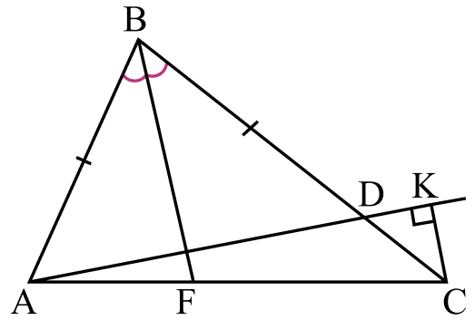 Взаимодействие биссектрисы и подобия
