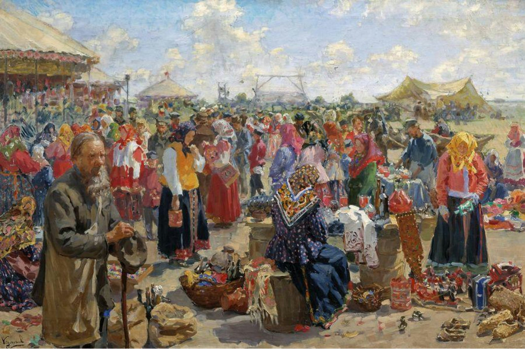 Ярмарка. И. Куликов.jpg