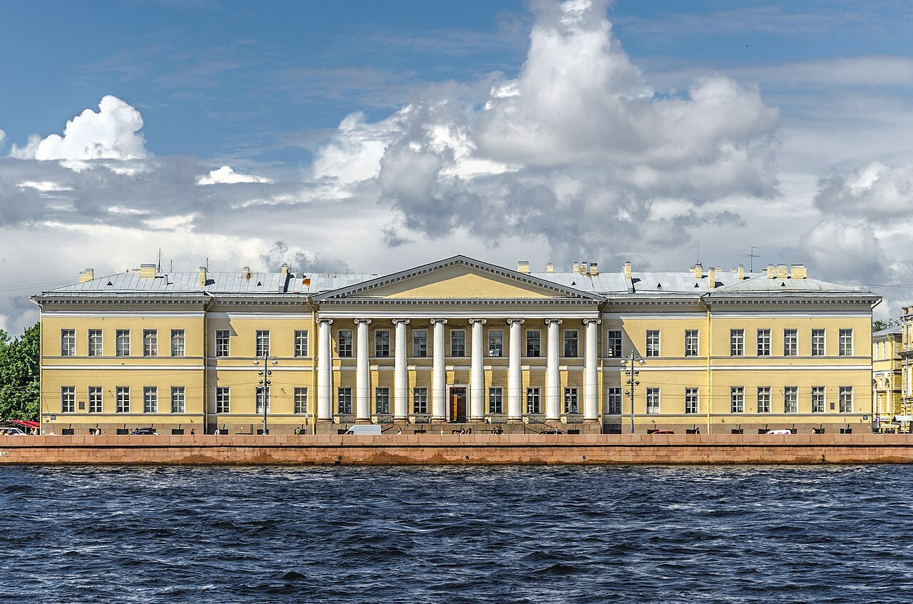 Здание Российской Академии наук в Санкт-Петербурге, 1783–1789 гг., Дж. Кваренги
