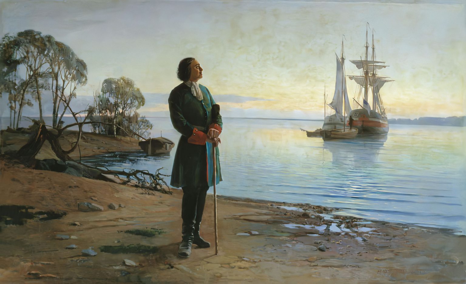 Здесь будет город заложен. 1880 год. Николай Добровольский