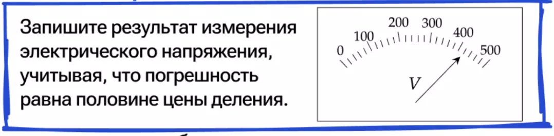 Значение погрешности